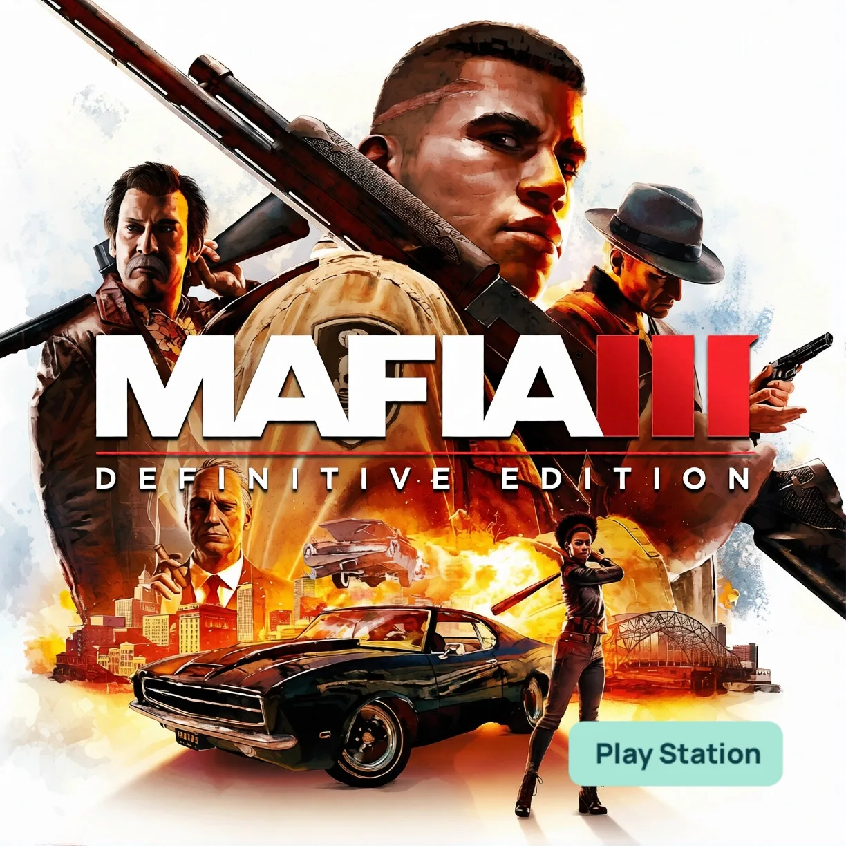 اکانت قانونی Mafia III: Definitive Edition برای PS4/PS5